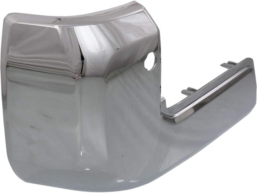 Chrome Plastic Rear Bumper End Cap Pair for Toyota Tacoma 2016-2020 W936