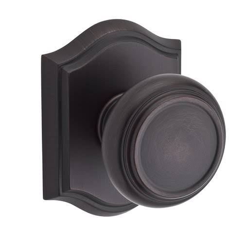 Passage Traditional Knob and Arch Rose Bright Chrome H993901