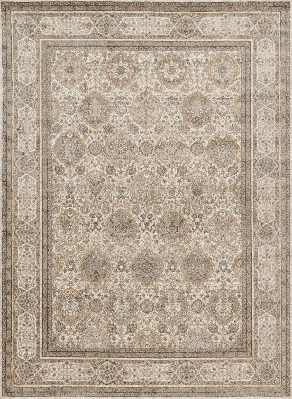 Sand Taupe 7'10 x 10'6 Rug W9506