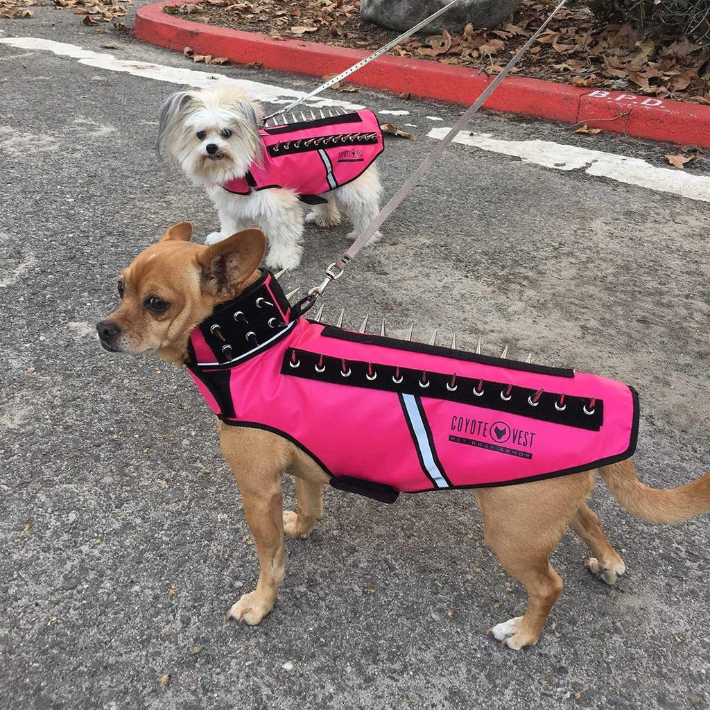 Reflective Dog Harness Vest with Spikes X646