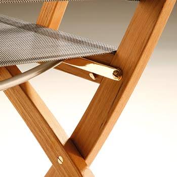 Teak Folding Sling Armchair W5731