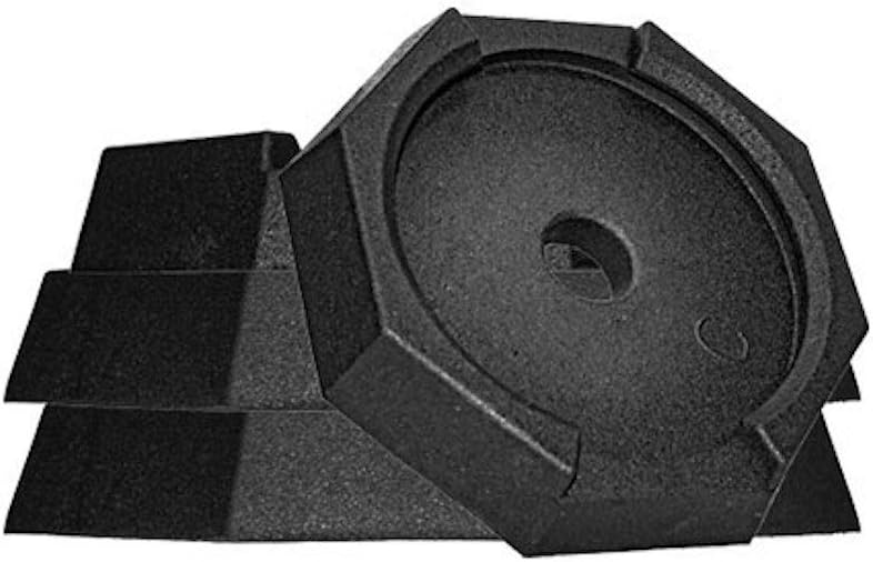 RV Leveling Jack Pad for HWH Round Landing Feet (Two 8 inch + Two Bus) F788838