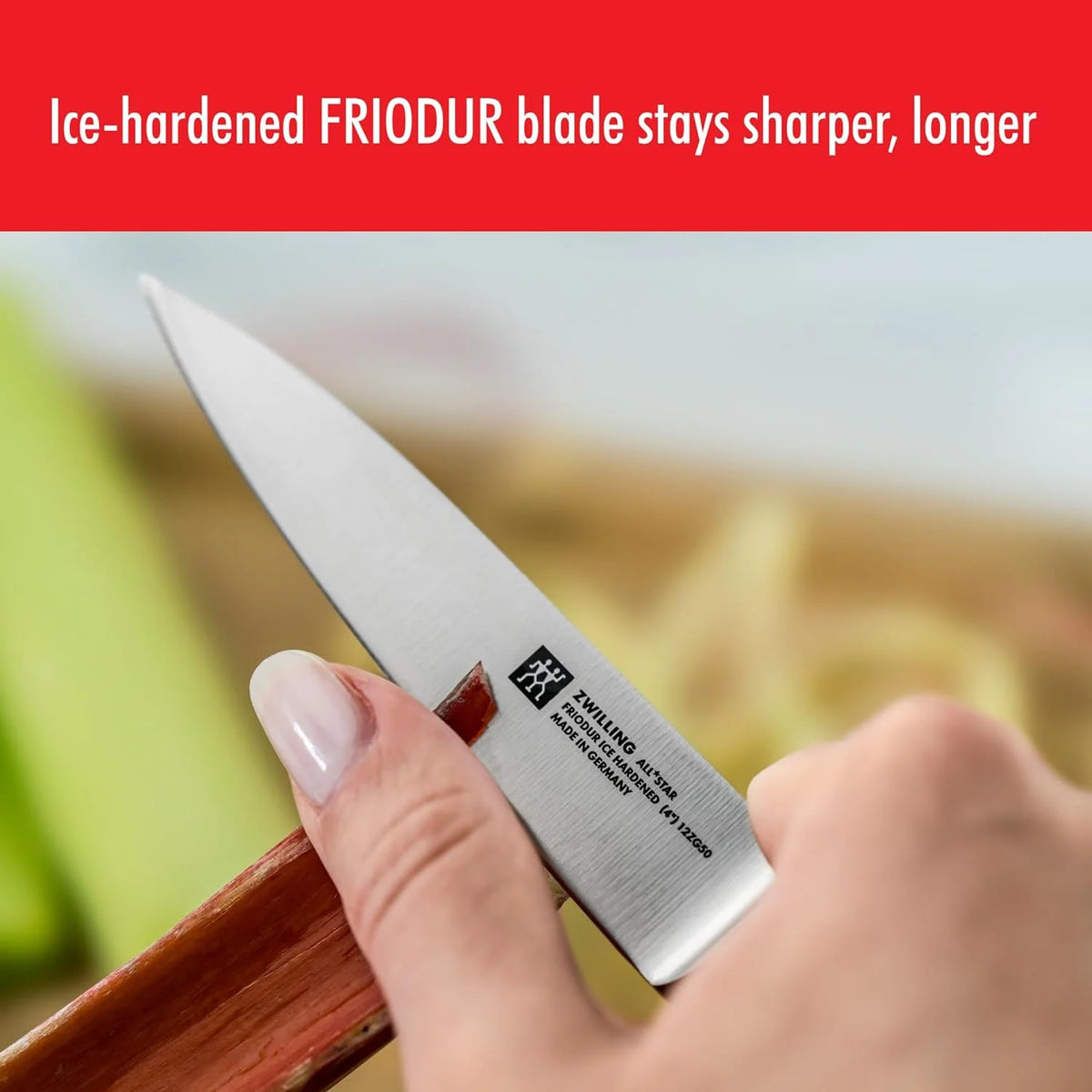Open Box Hollow Edge Santoku Knife 7-inch B987