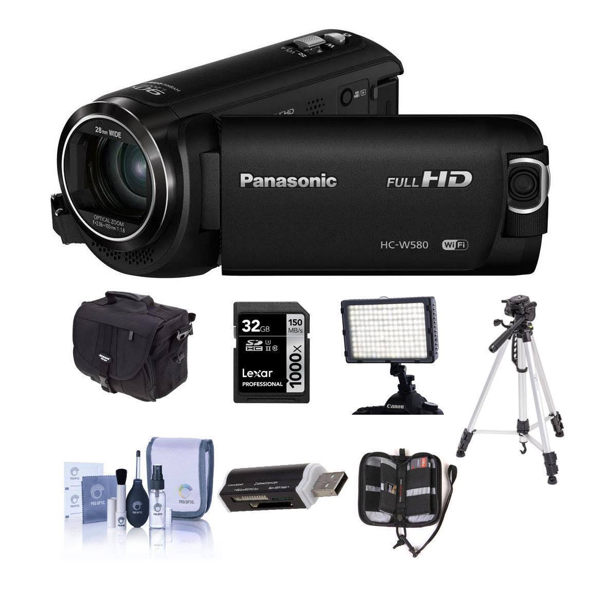 Full HD Camcorder with Wi-Fi, Built-in Multi Scene Twin Camera, 32GB B461