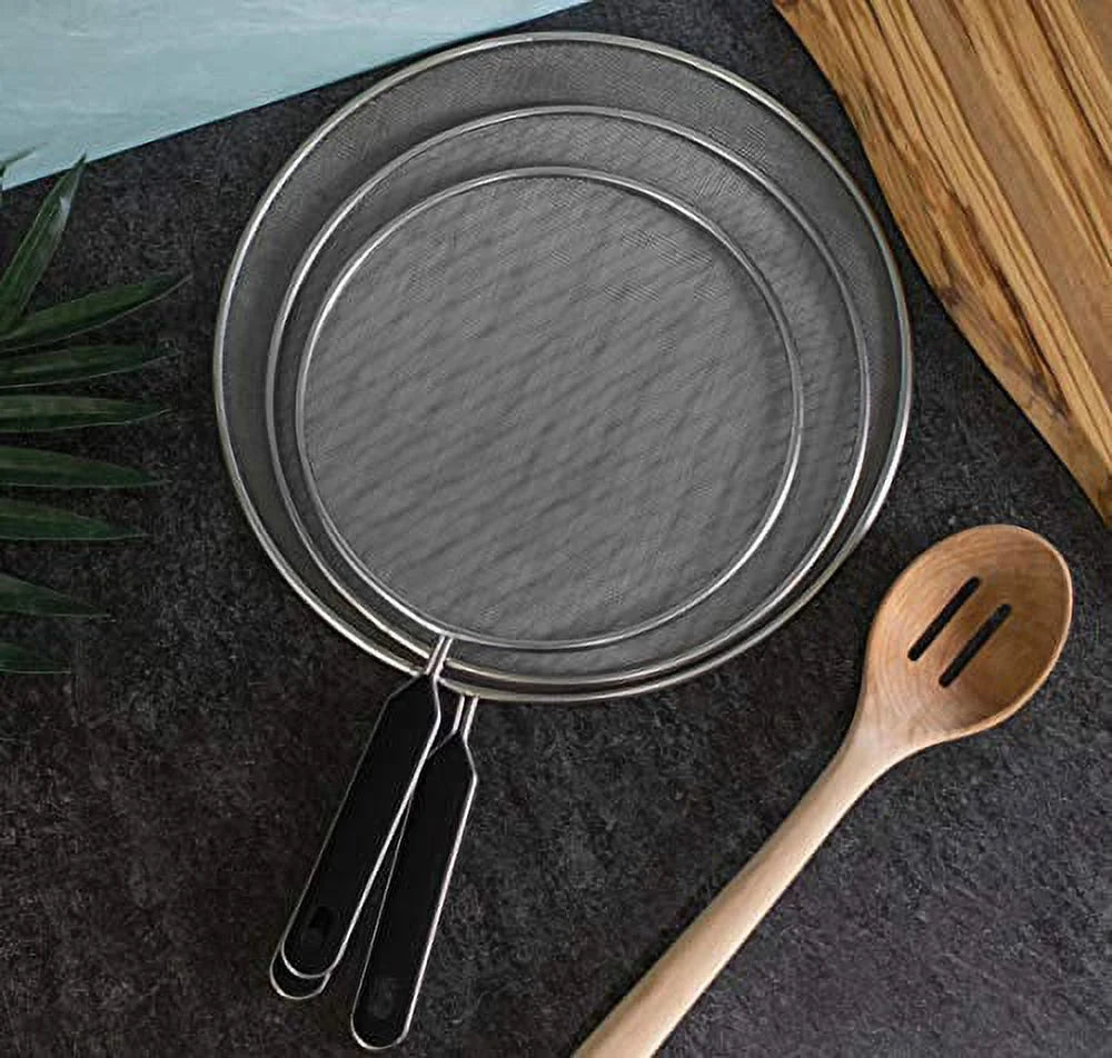 Stainless Steel Splatter Screen Set of 3 X6134