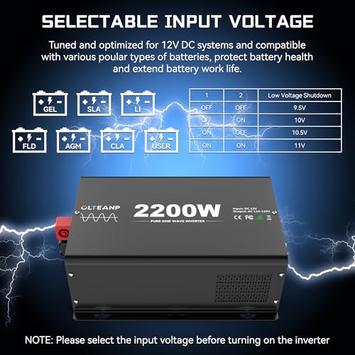2500W Pure Sine Wave Inverter with Transfer Switch W7793