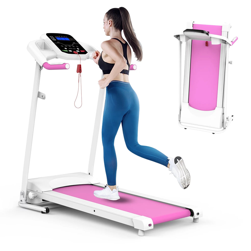Portable Folding Treadmill Incline Electric Walking Running Machine F68042