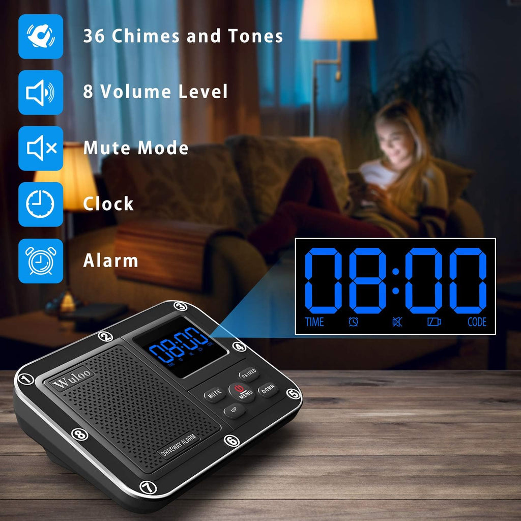1800 Ft Wireless Outdoor Motion Sensor Driveway Alarm System G16757