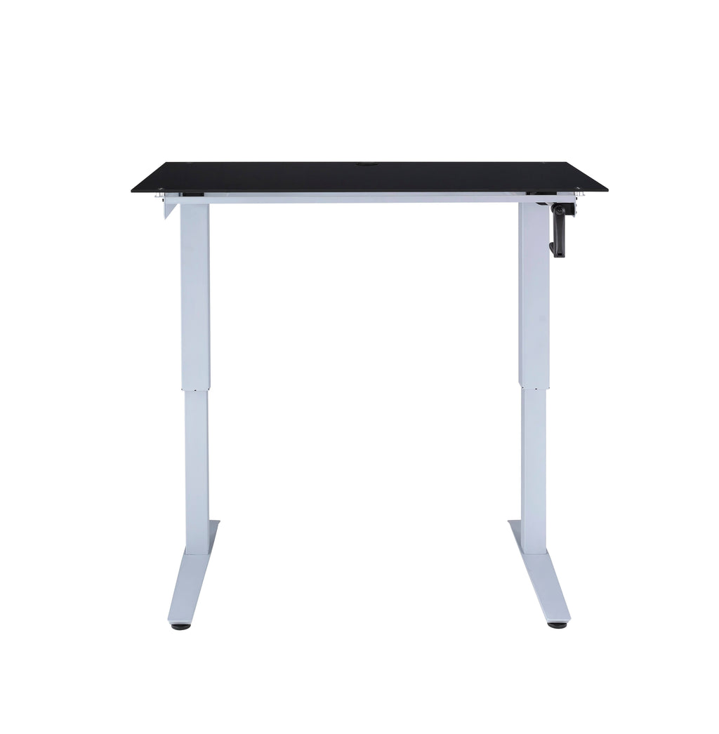 Black Glass Writing Desk S299778