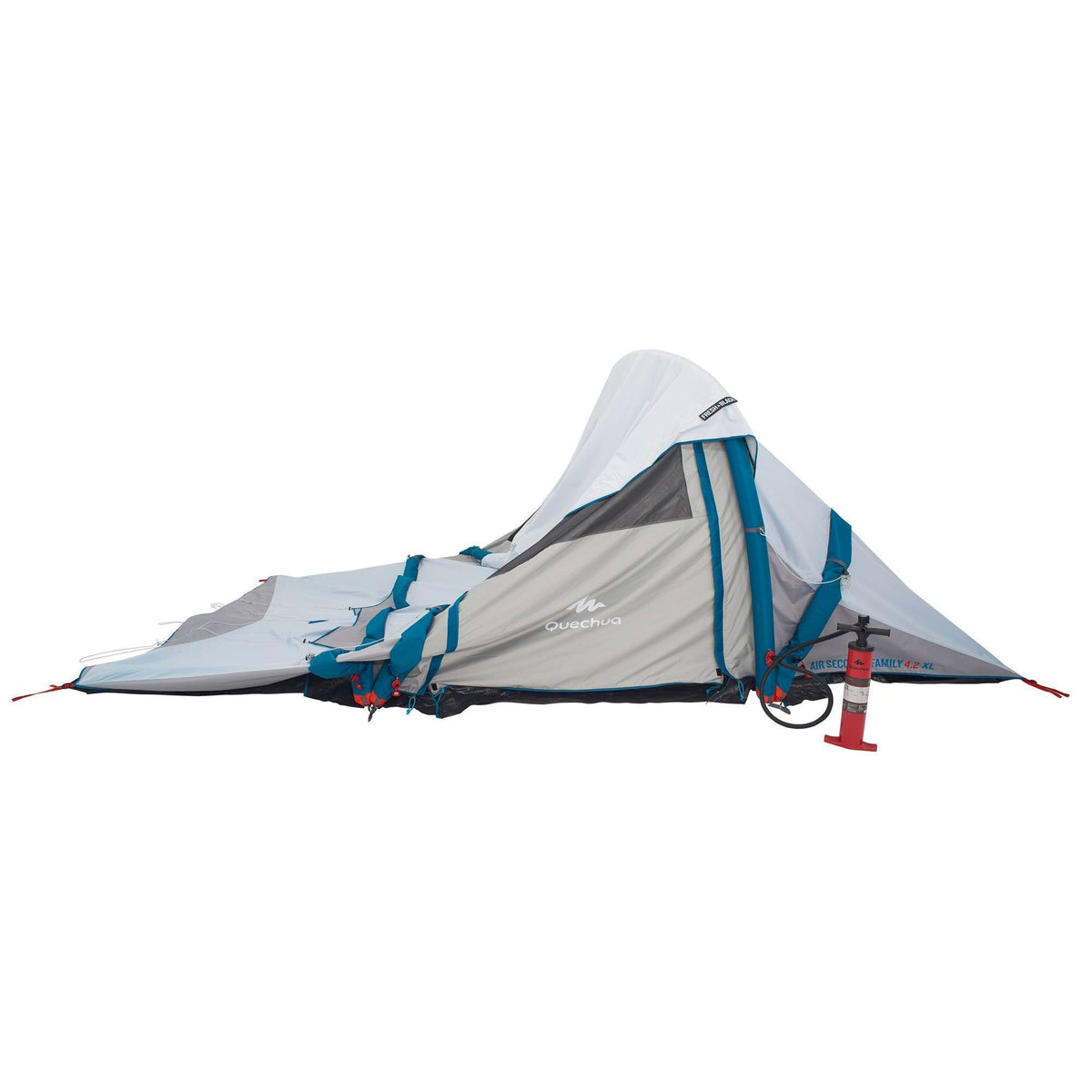 4.2 Inflatable Camping Tent, 4 Person, Black V67938