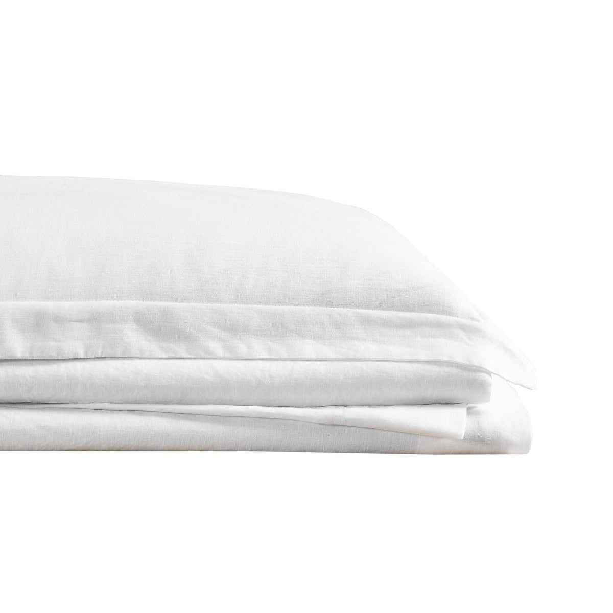 Blush Flax Linen California King Sheet Set D31965