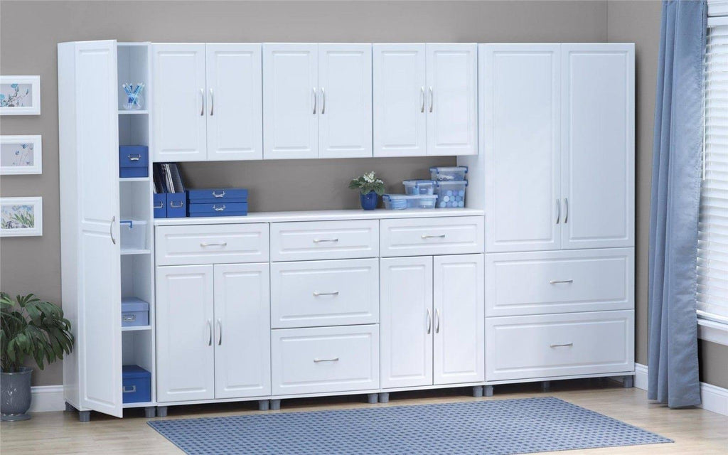 White Stipple Wall Cabinet X5377