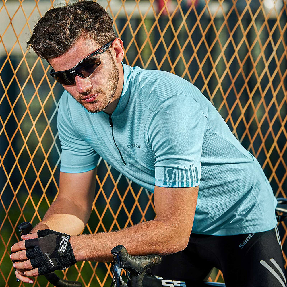 Short Sleeve Cycling Jersey with Three Pockets R3640