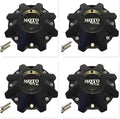Satin Black Wheel Center Cap Pack of 2 W147