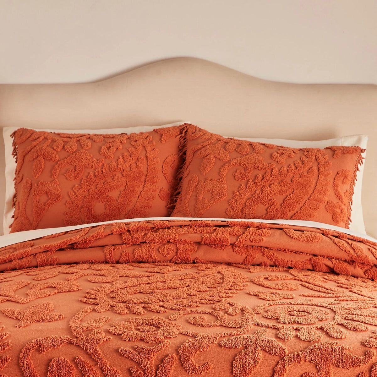 Paisley Chenille Standard Sham Q461