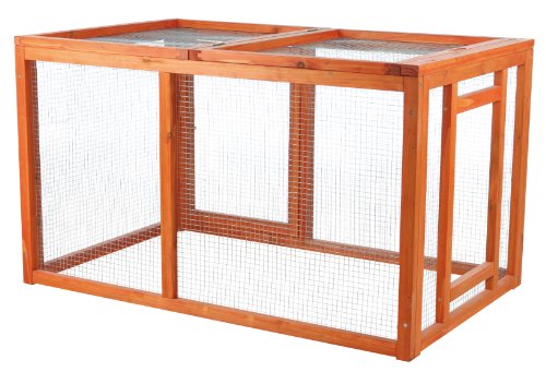 Chicken Outdoor Run with Mesh-Covered Top W50901