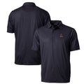 Men's Black Stretch Polo Z819