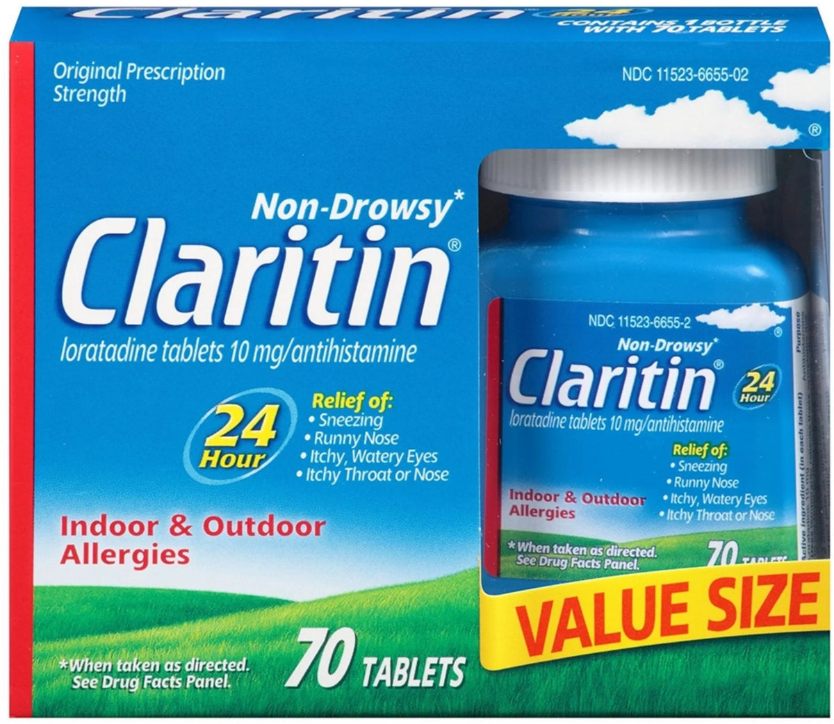 10 mg Non Drowsy Allergy Relief Tablets F275544