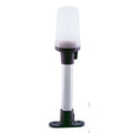 White All-Round Light with Black Polymer Base C21862