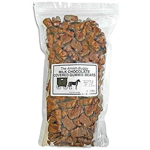 Milk Chocolate Covered Gummi Bears 2 Pound H207