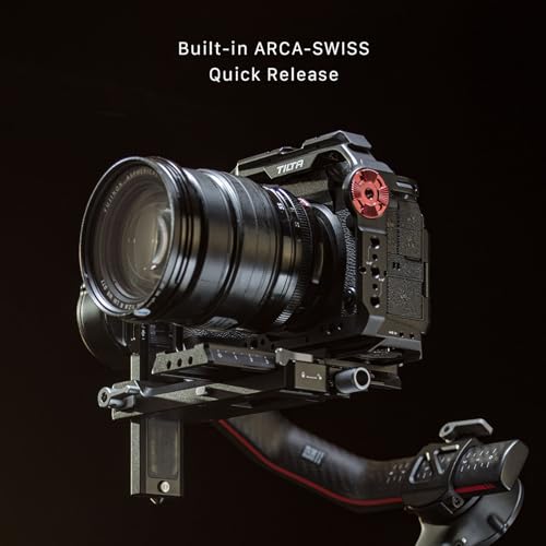Camera Cage with NATO Rail, Rosette, Cold Shoe, and 1/4"-20 Threads A436115