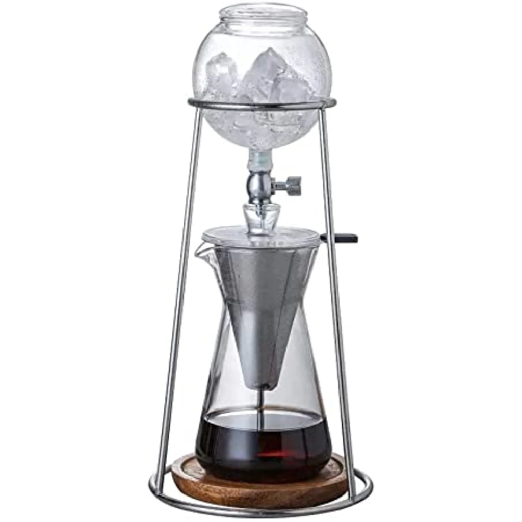 Iced Coffee Cold Brew Drip Coffee Maker 400mL Borosilicate Glass D4895