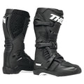 Black/White Motocross Offroad Riding Boots X9274