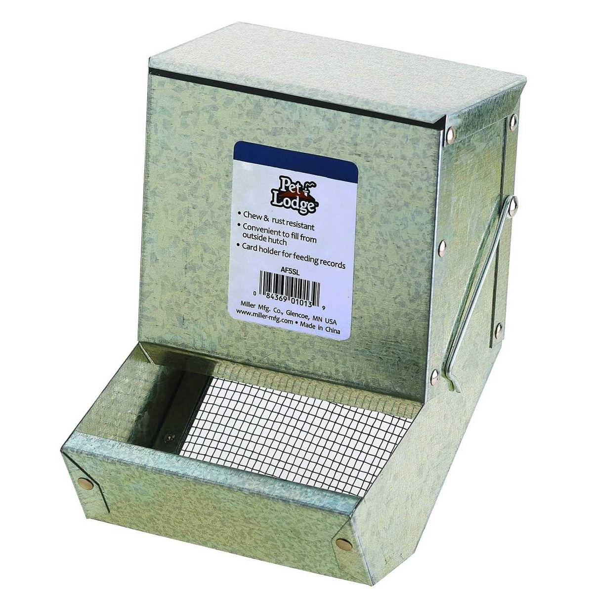Pet Feeder with Sifter Bottom & Lid C40633