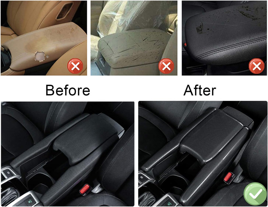 Carbon Fiber Center Console Armrest Cover A917550
