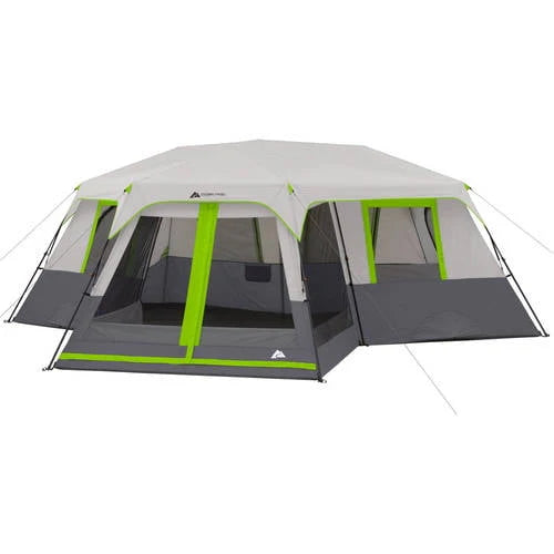 12-Person 3-Room Cabin Tent with Screen Room A5958