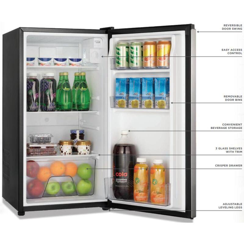 Mini Refrigerator in Stainless Steel O9027