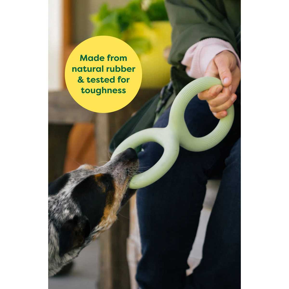 Dog Tug Toy Rubber K5704