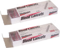 Stainless Steel Lancet 200ct Pack of 2 B158863