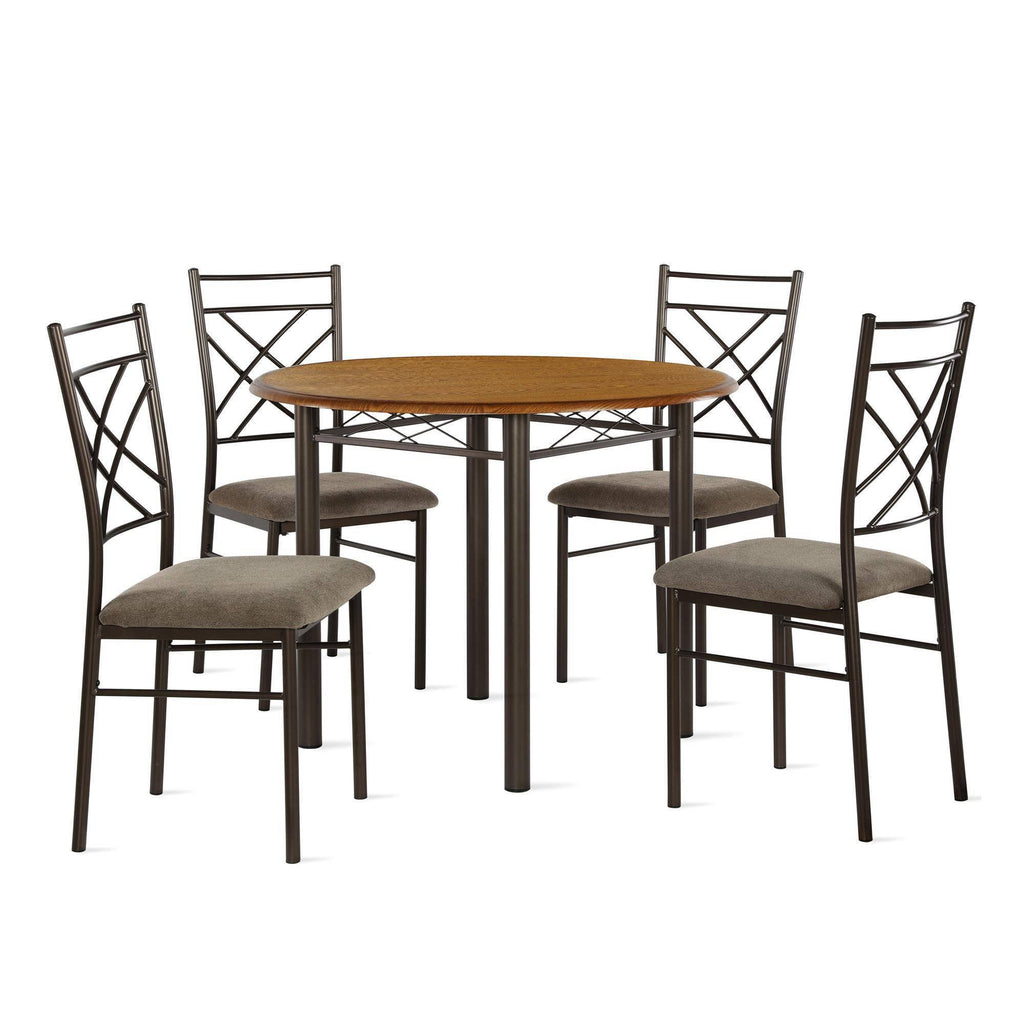 5pc Bronze Dining Set F745