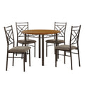 5pc Bronze Dining Set F745