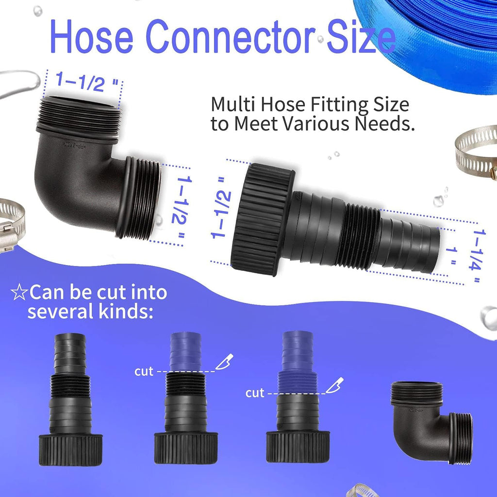 1HP 750W 4623GPH Submersible Sump Pump Electric 3 in 1 Clean/Dirty Water Utility Water Pumps w/Float Switch and Long 16.4ft Cable Pack of 2 P1005