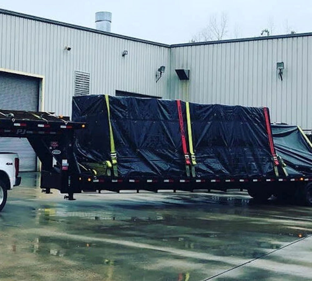 2 Pack 20' x 24' Heavy Duty Flatbed Truck Tarps K555