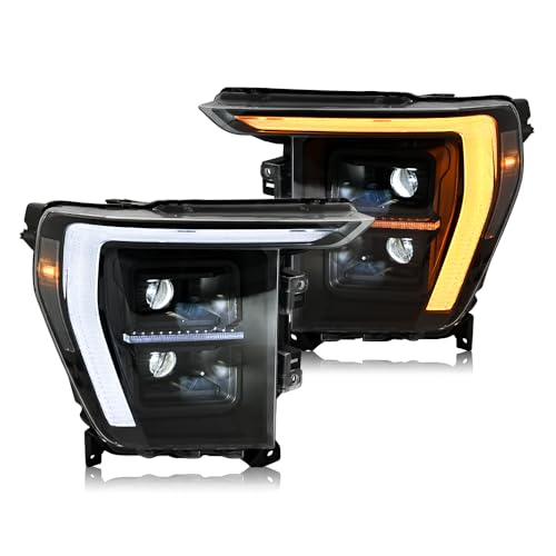 LED Headlights for F150 2021-2024 with Sequential Turn Signal L698