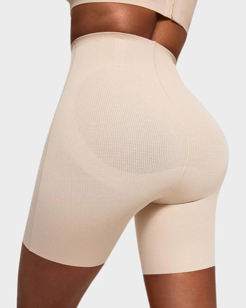 High-Waist Sculpting Shapewear Shorts B923
