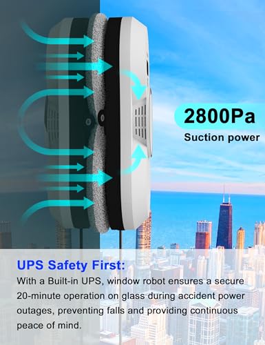 Window Cleaning Robot with Dual Spray G426