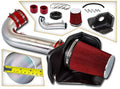 Cold Air Intake System with Heat Shield Kit and Filter Combo RED P780294