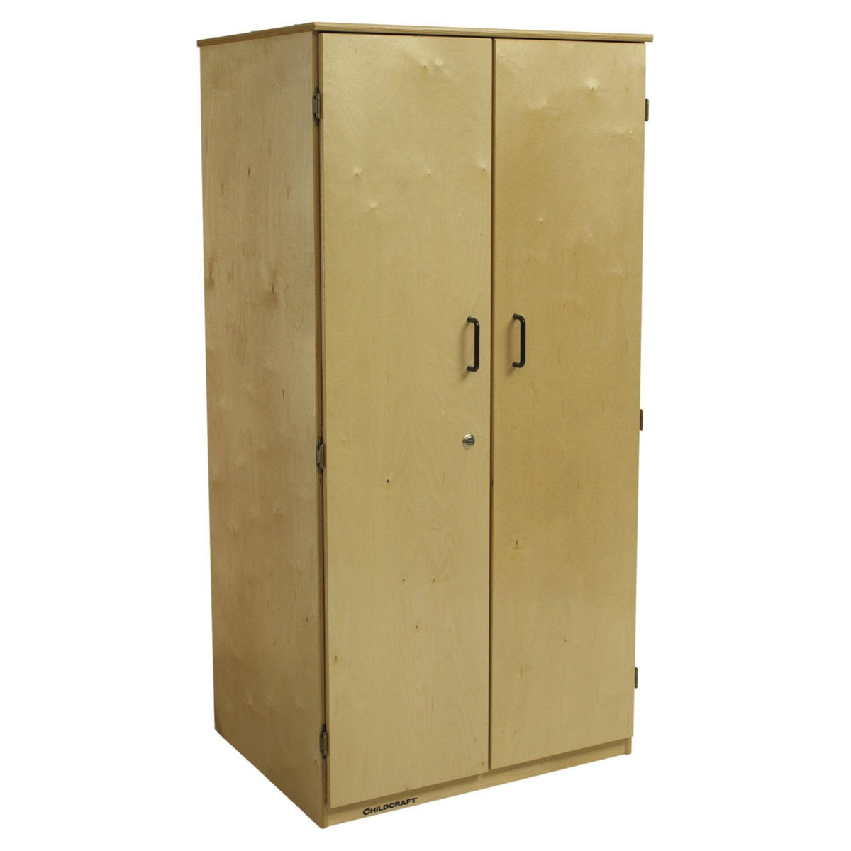 Beige 2 Door Locking Classroom Cabinet P2031