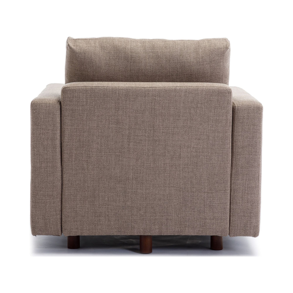 Brown Single Seat Module Sofa Sectional Couch Z9041