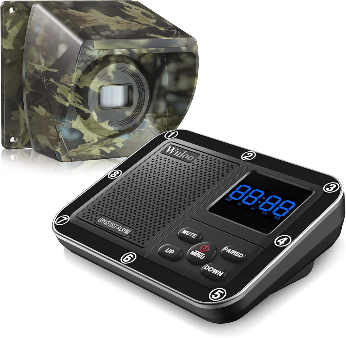 1800 Ft Wireless Outdoor Motion Sensor Driveway Alarm System G16757