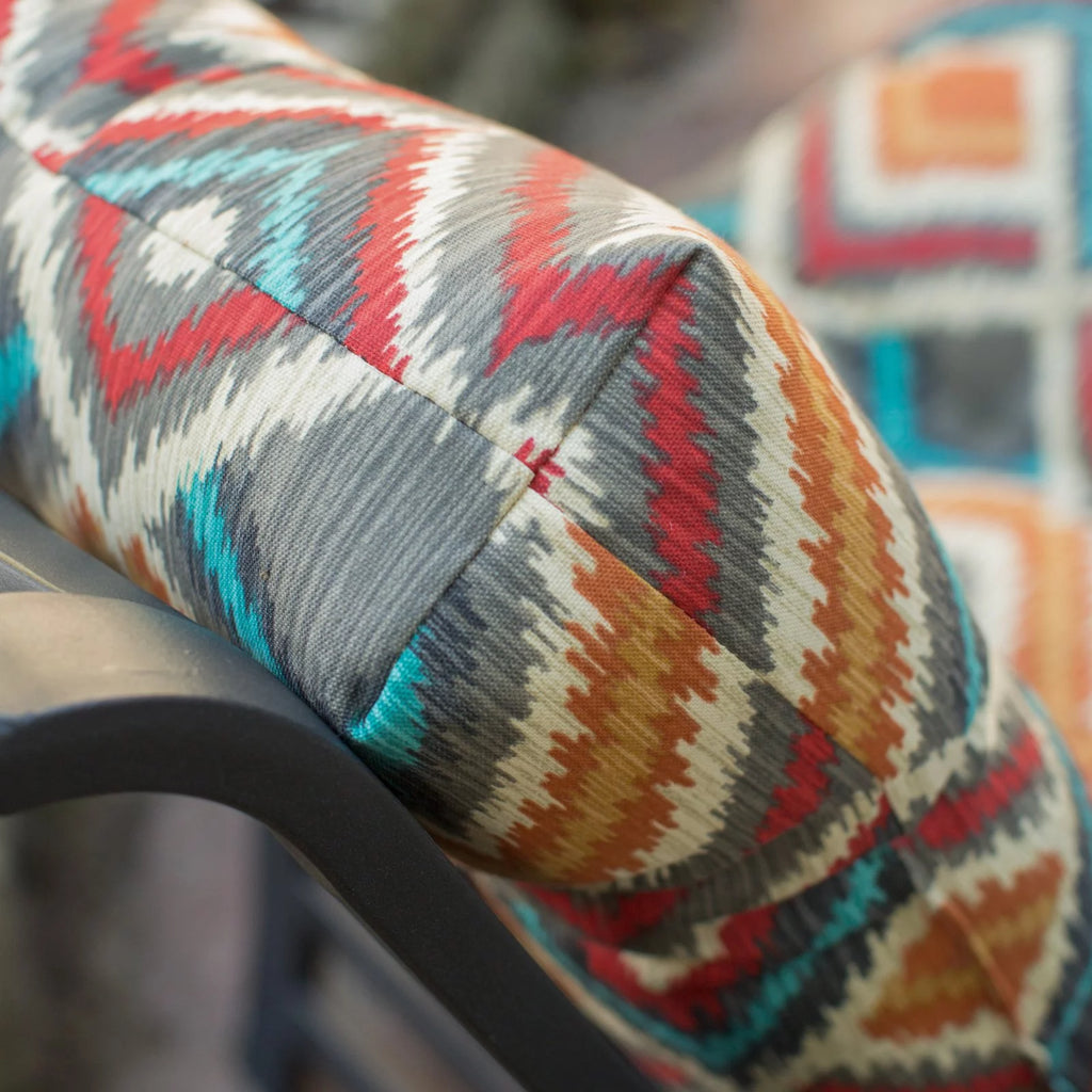 Reversible Tufted Outdoor Chair Cushion S6916