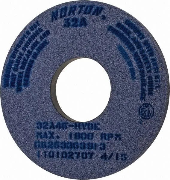 14 x 1 x 5 in. Type 01 Straight Surface/Cylindrical Wheel D921848
