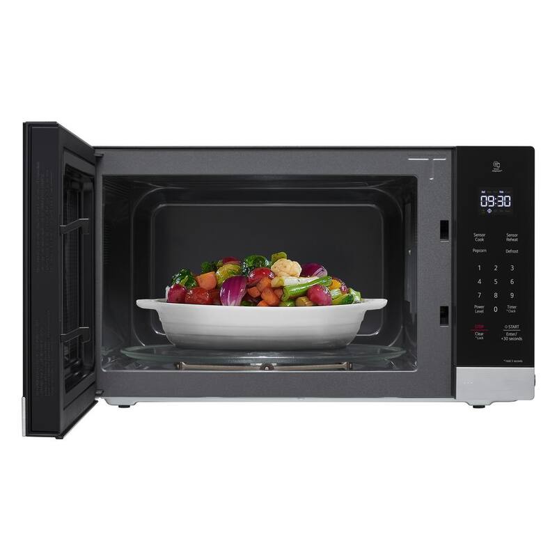 1.5 cu. ft. 1100-Watt Countertop Microwave in Stainless Steel Q979
