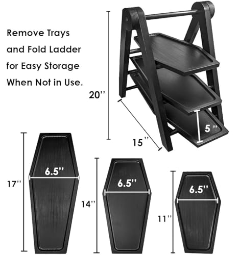 3 Tiered Coffin Tray Cupcake Stand N47899
