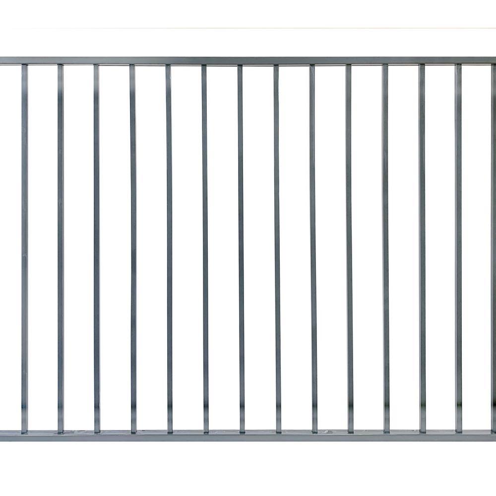 Slate Grey Metal Fence Panels I813049
