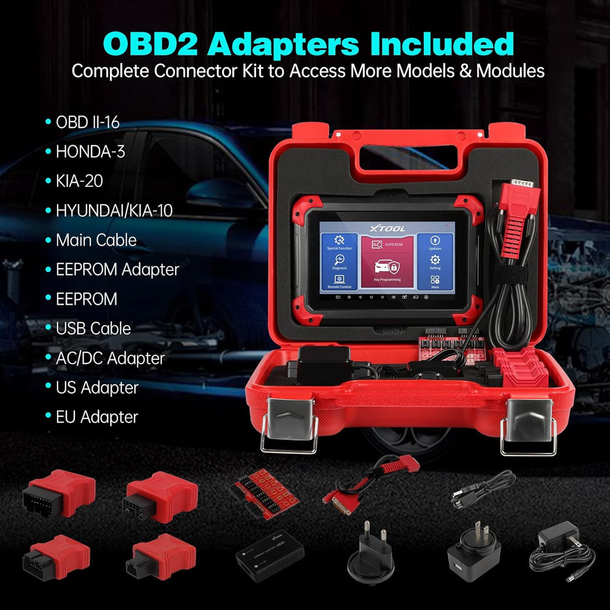 Automotive Key Programming Tool with 23+ Services T6648